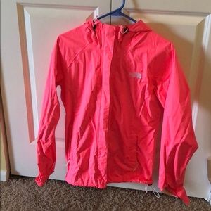 Hot pink windbreaker